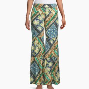 Johnny Was Rivera Tiered Wide Pants Plus Size 2X